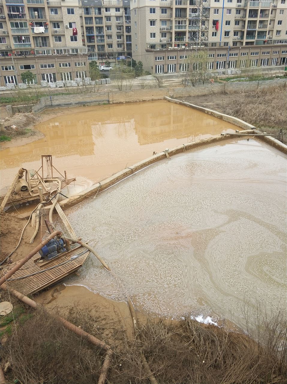 黑龙江沉淀池淤泥清理-厂区废水池淤泥清淤